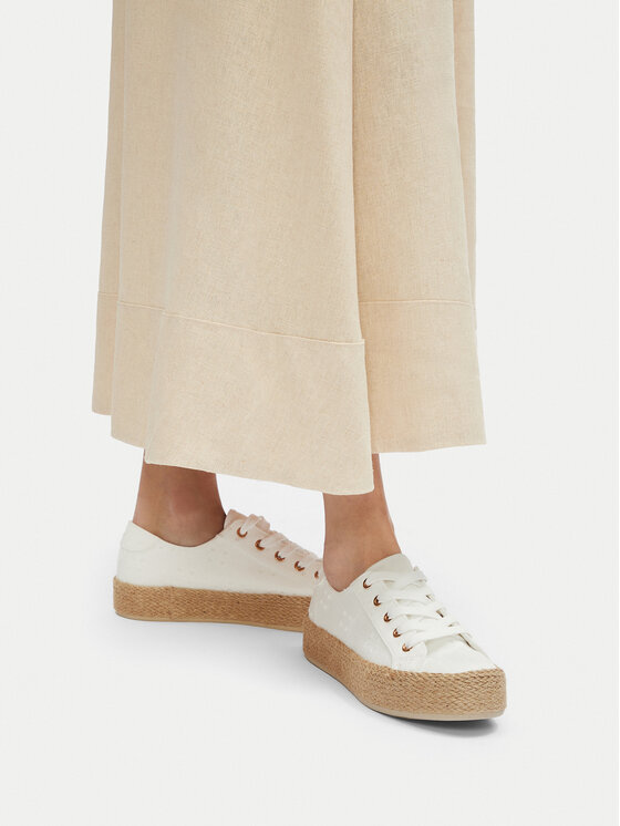 JENNY JENNY Espadrile EMMA WSK1576-05 Alb