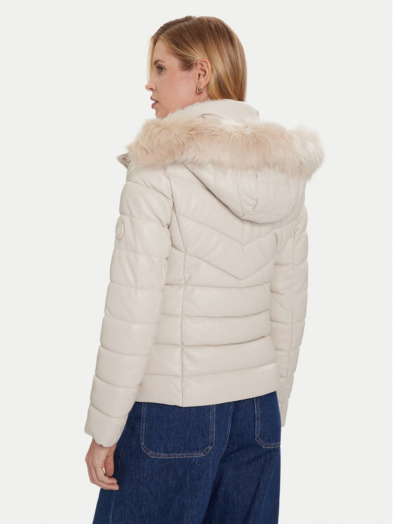 Morgan Morgan Winterjacke 242-GKIDIA Beige Regular Fit