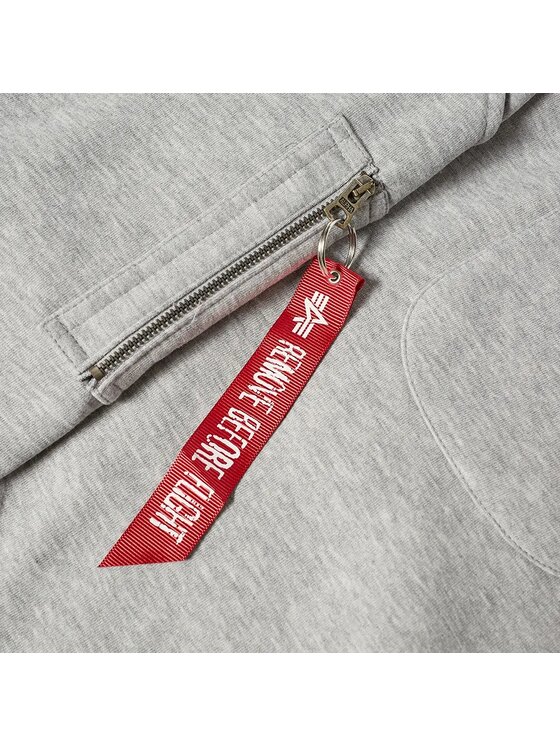 Alpha Industries Alpha Industries Jogger nohavice AI.118369-17-L Sivá Jogger Fit