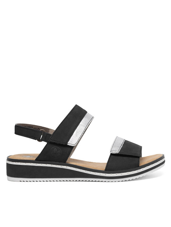 Rieker Rieker Sandalen V36B9-14 Schwarz