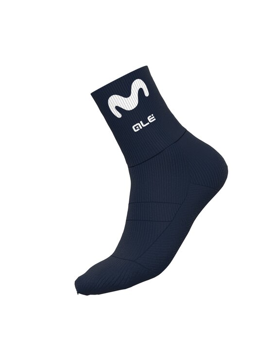 Skarpety unisex Alé Cycling, Granatowy, Pro Team Replica Movistar