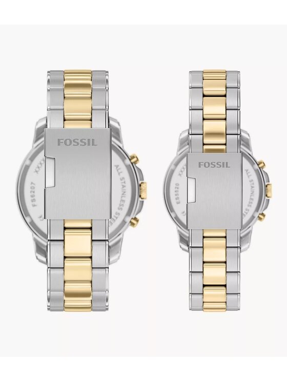 Fossil Fossil Hodinky FS6202SET Strieborná