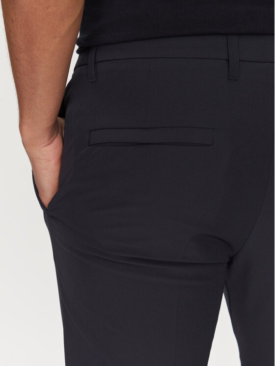 BOSS BOSS Spodnie materiałowe T_Commuter 50534303 Granatowy Slim Fit