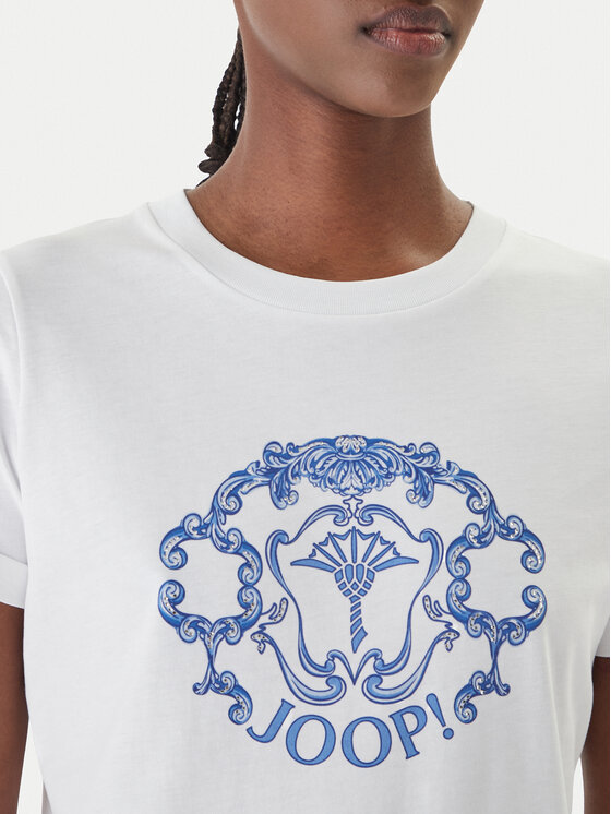 JOOP! JOOP! T-Shirt Tulya 30102074 Λευκό Regular Fit