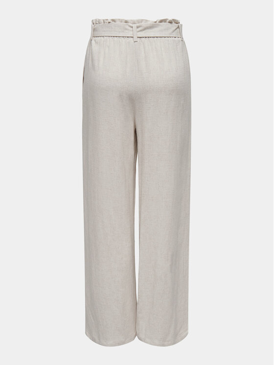 ONLY ONLY Hlače Siesta 15322259 Siva Straight Fit