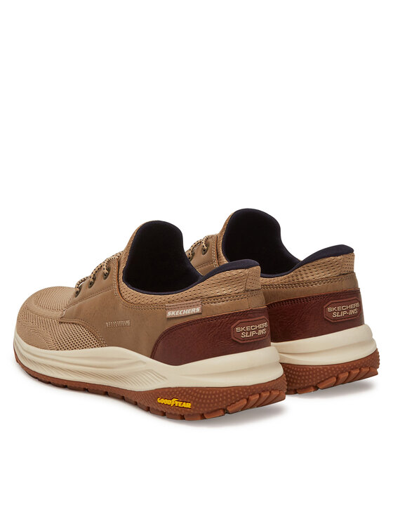 Skechers Skechers Sneakersy Meroe-Alden 205467/TPE Beżowy