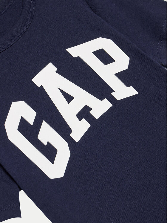 Gap Gap T-shirt 424016-12 Tamnoplava Regular Fit