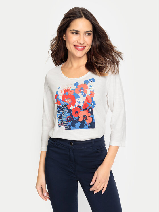 Olsen Olsen Μπλουζάκι 11104768 Λευκό Regular Fit