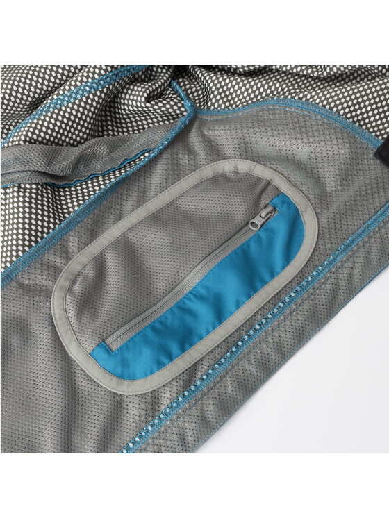 Bergson Bergson Kurtka softshell CONTEXT SS Niebieski Slim Fit