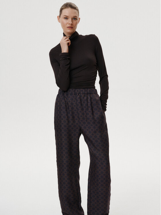 MARI PRETI MARI PRETI Dolcevita Lisara Marrone Regular Fit