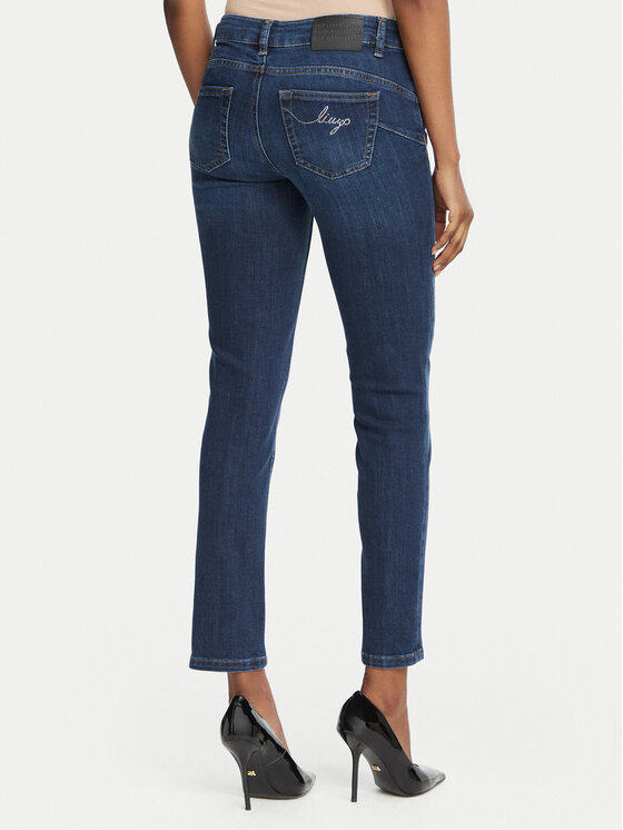 Liu Jo Liu Jo Jeans hlače UF6006 D0356 Modra Regular Fit