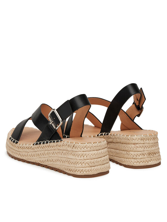 DeeZee DeeZee Espadrile RS07-24 Negru
