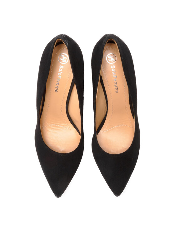 Solo Femme Solo Femme Pusbačiai 14101-82-020/000-04-00 Juoda