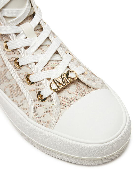 MICHAEL Michael Kors MICHAEL Michael Kors Trampki Evy High Top 43F4EYFE5B Beżowy