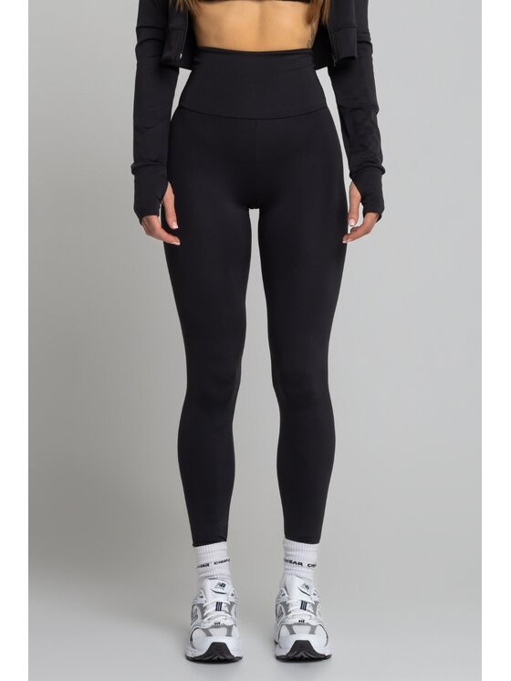Legginsy, rozmiar XS/S, Czarne, HIGH