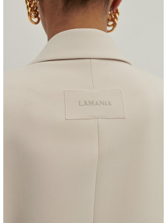 La Mania La Mania Giacca da abito TROUBLE LIGHT BEIGE Beige Classic Fit