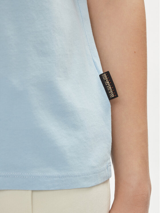 Napapijri Napapijri T-Shirt S-Nina NP0A4H87 Γαλάζιο Regular Fit