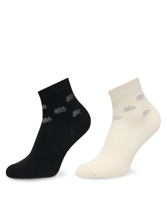 KARL LAGERFELD KARL LAGERFELD Hosszú zoknik A2W47008 Fekete