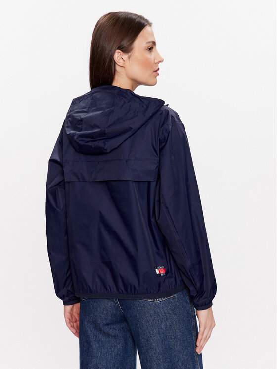 Tommy Jeans Tommy Jeans Anoraka virsjaka Chicago DW0DW15333 Tumši zils Regular Fit