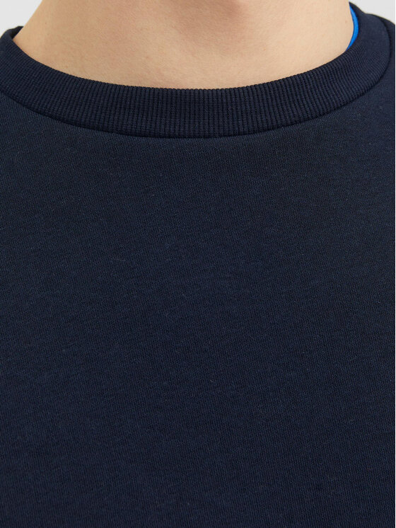 Jack&Jones Jack&Jones Majica dugih rukava Bradley 12249341 Tamnoplava Relaxed Fit