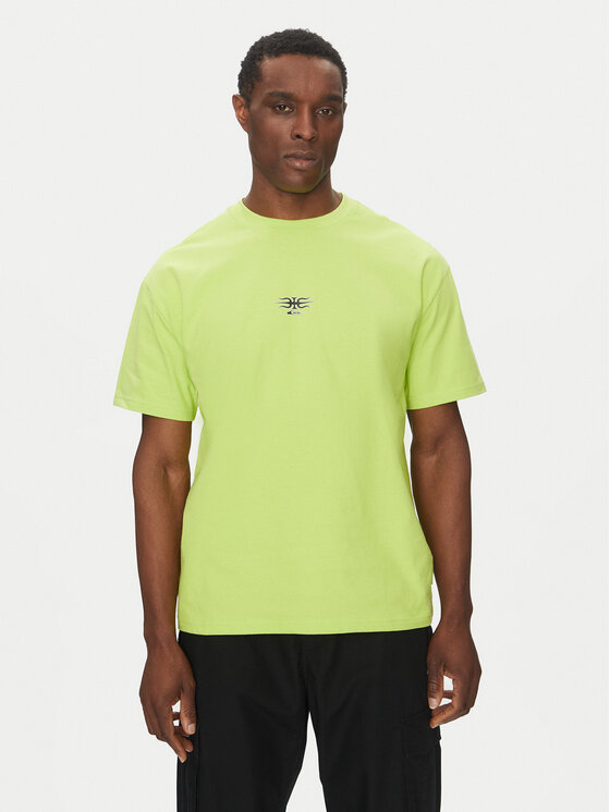 Quiksilver Tricou EQYZT08017 Verde Regular Fit