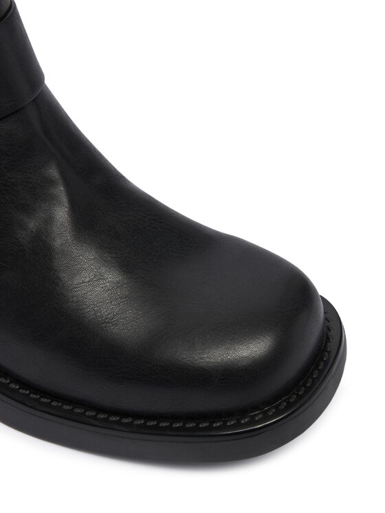 Just Cavalli Just Cavalli Členková obuv 79RA3S91 ZSD61 Čierna