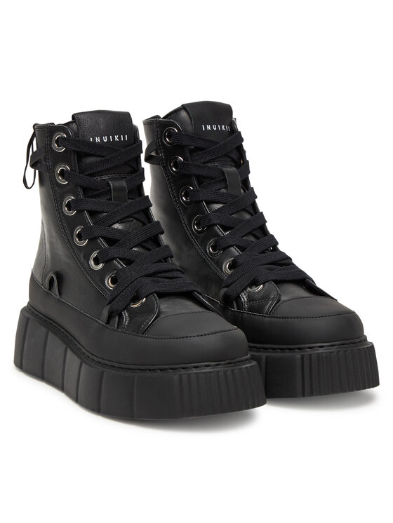Inuikii Inuikii Schnürschuhe Matilda 35203-033 Schwarz