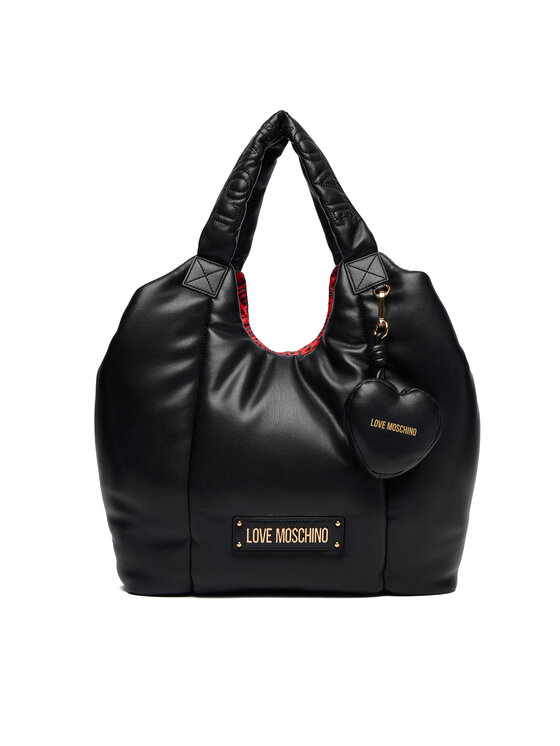 LOVE MOSCHINO LOVE MOSCHINO Дамска чанта JC4321PP0NKM100A Черен