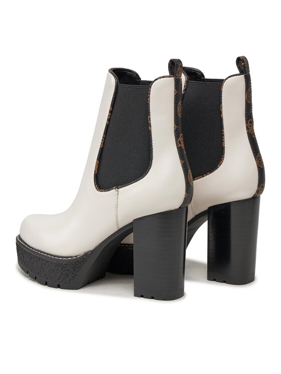 Guess Guess Īsie zābaki FL8EEA ELE10 Balts