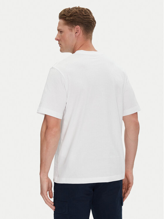 Jack&Jones Jack&Jones Tričko Recharge 12274716 Biela Relaxed Fit