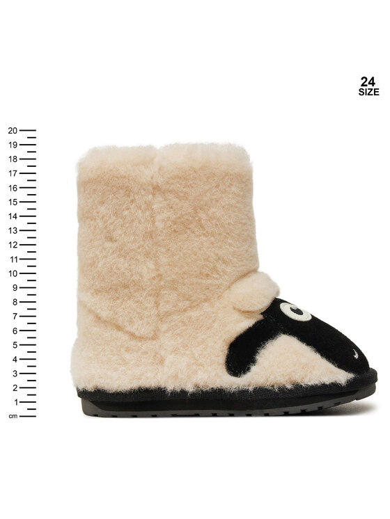 EMU Australia EMU Australia Sniego batai Shaun The Sheep K13111 Écru