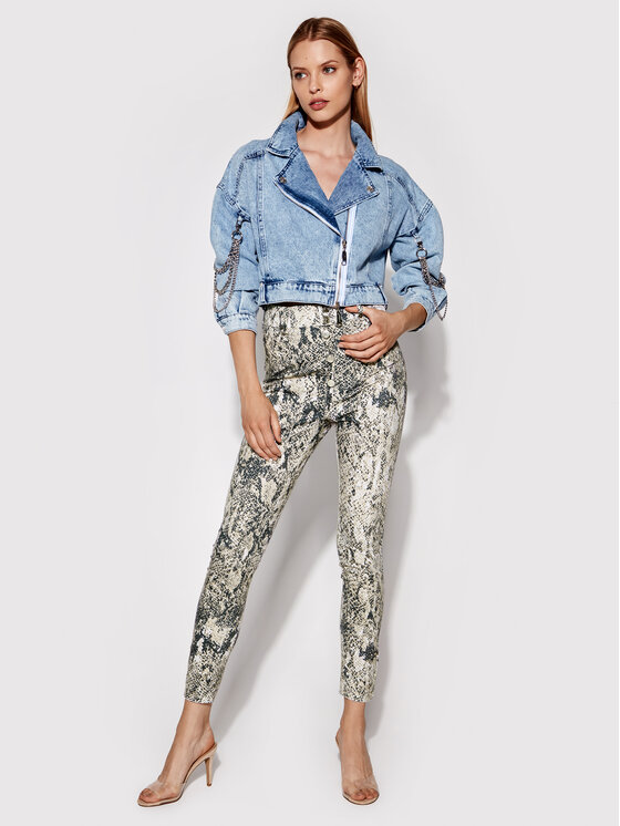 Pantaloni di tessuto Peggie 2 Verde Slim Fit