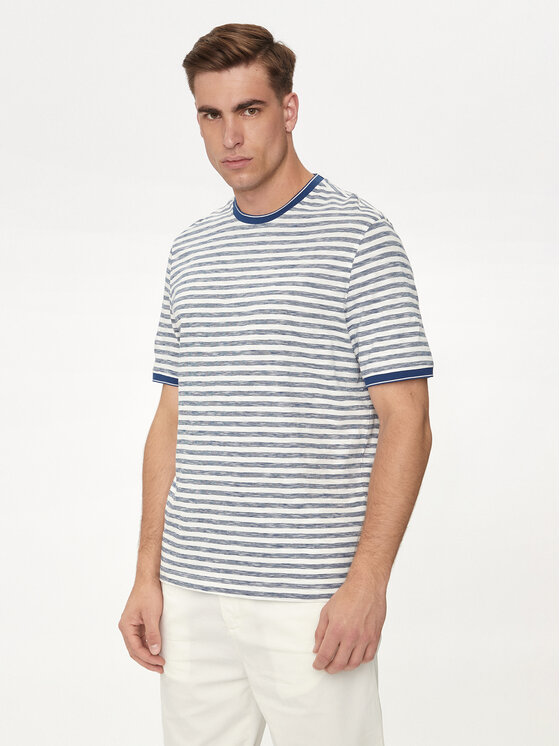 Bugatti Tricou 8350 55022A Albastru Regular Fit