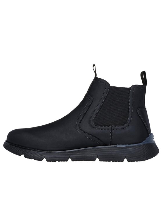 Skechers Skechers Sztyblety 205227-BBK Czarny