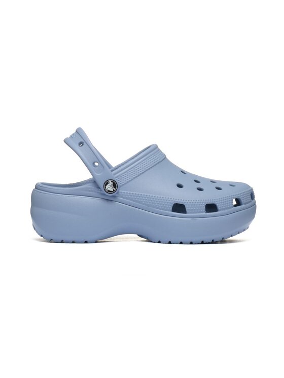 Crocs Crocs Klapki CLASSIC PLATFORM CLOG Niebieski