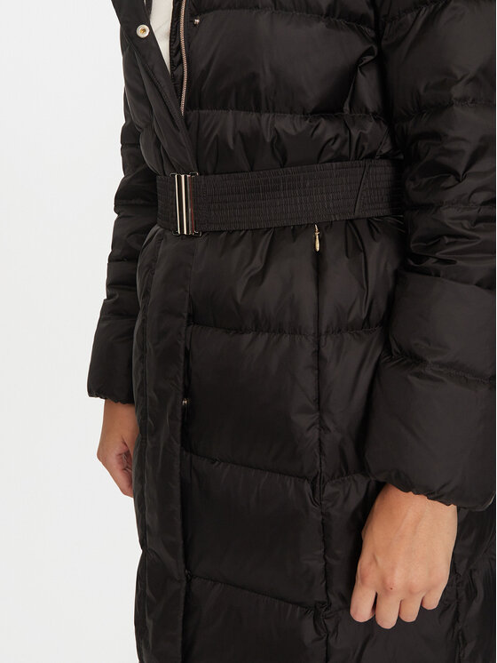 Geox Geox Pehelykabát Pheby W4626V T3146 F9000 Fekete Regular Fit