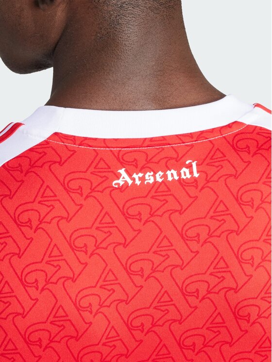adidas adidas Koszulka techniczna Arsenal 25/26 Long Sleeve Home Jersey Czerwony Slim Fit