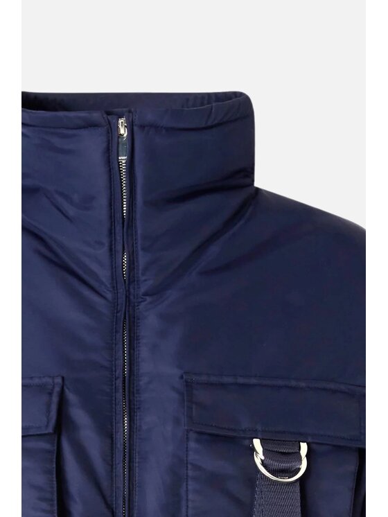 PINKO PINKO Bunda bomber Pinot Tmavomodrá Oversize