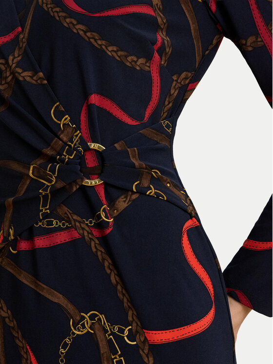 LAUREN RALPH LAUREN LAUREN RALPH LAUREN Повсякденна сукня 200P03736001 Cиній Slim Fit