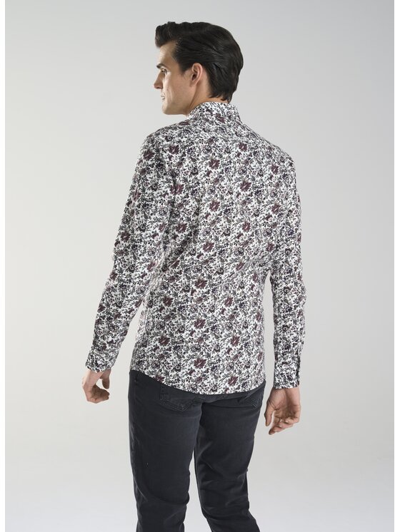Pako Lorente Pako Lorente Koszula P24SF-1X-015 Biały Slim Fit
