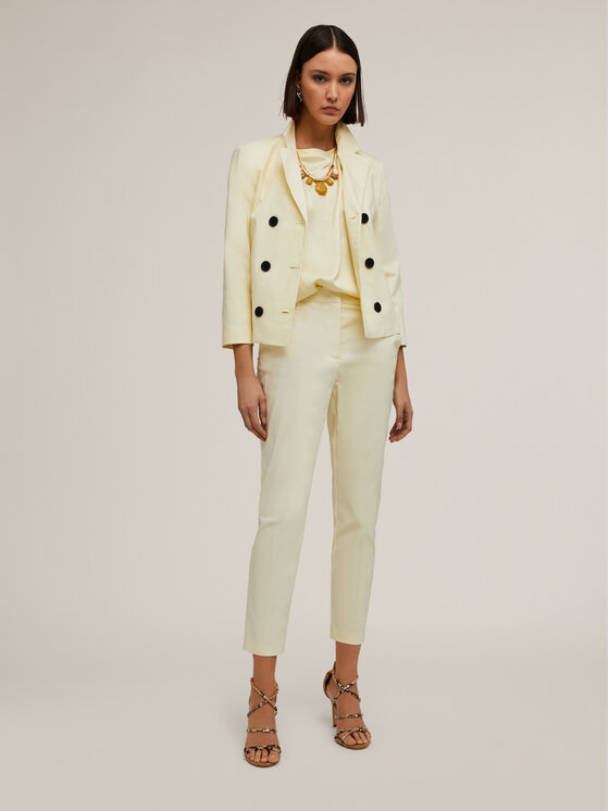 Motivi Motivi Giacca outdoor Q701Q100915N008 Giallo Regular Fit