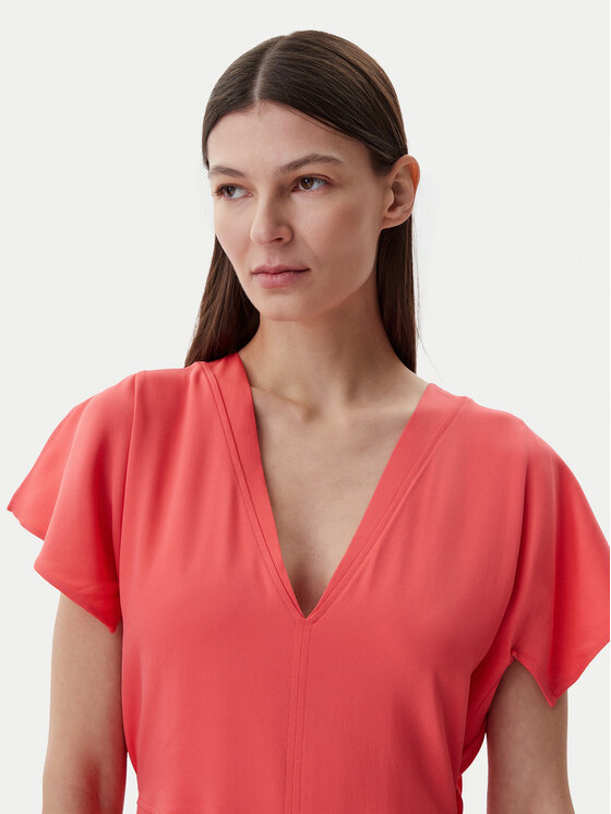 BOSS BOSS Igapäevane kleit Dieshana 50537397 Korallivärviline Regular Fit