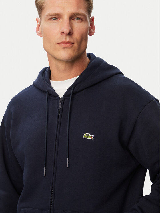 Lacoste Lacoste Bluza SH8864 Granatowy Regular Fit