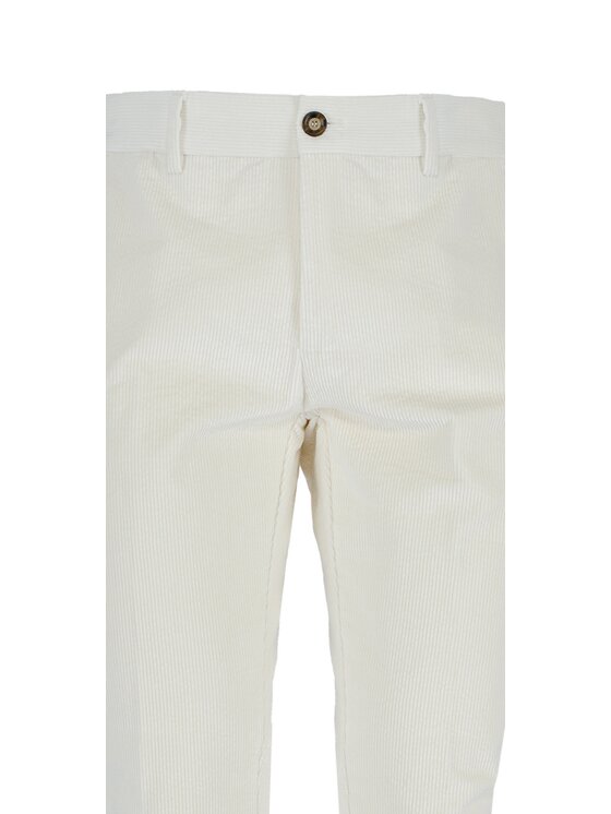 ACANFORA ACANFORA Pantaloni invernali UNAMALFI-PAN Bianco Regular Fit