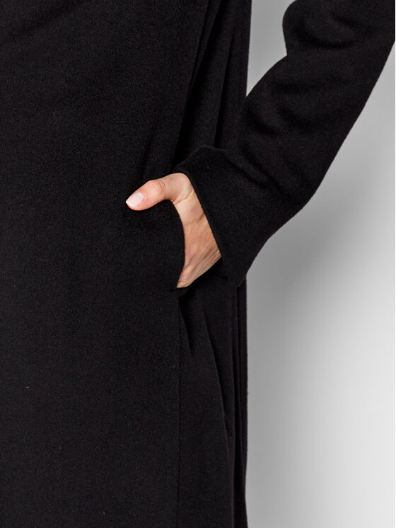 Calvin Klein Calvin Klein Wollmantel K20K204155 Schwarz Regular Fit
