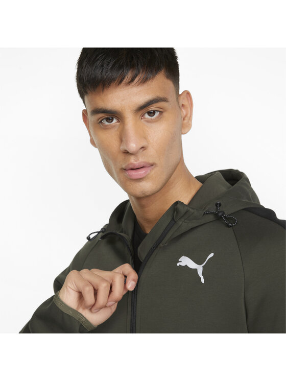 Puma Puma Bluza 847401 Khaki Regular Fit