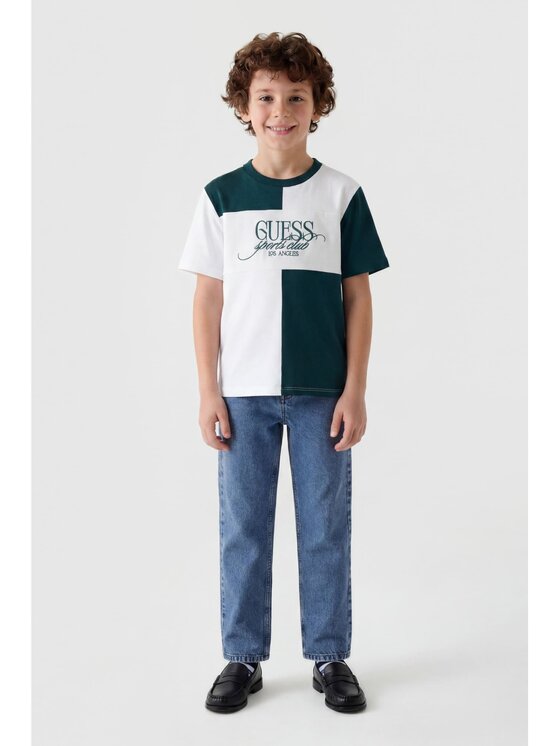 Guess Kids Guess Kids T-Shirt 183824 Kolorowy Classic Fit