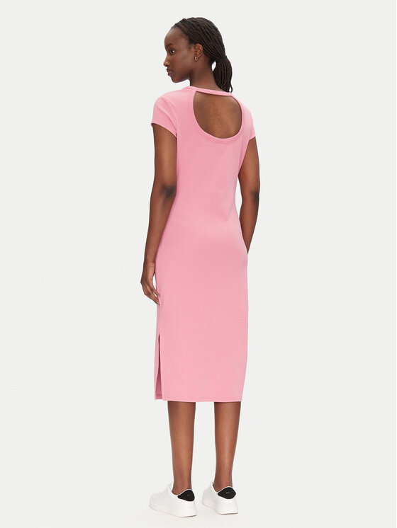 BOSS BOSS Sukienka codzienna 50536979 Różowy Regular Fit