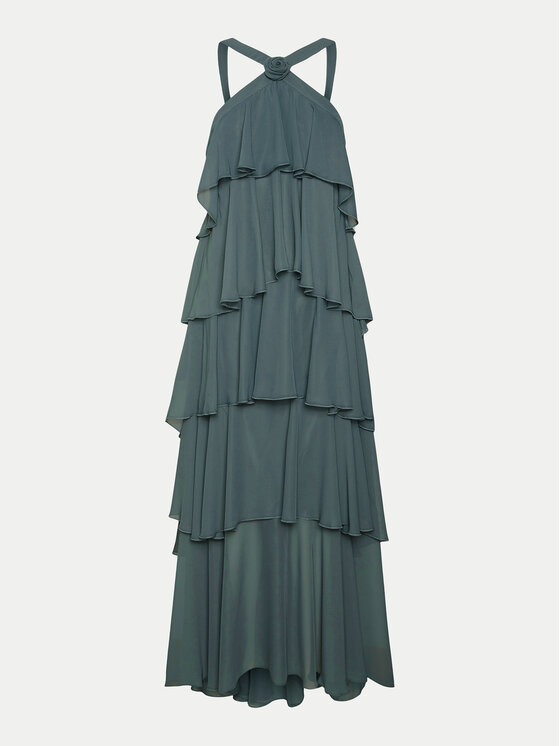 Vero Moda Vero Moda Estélyi ruha Felicia 10295237 Zöld Slim Fit