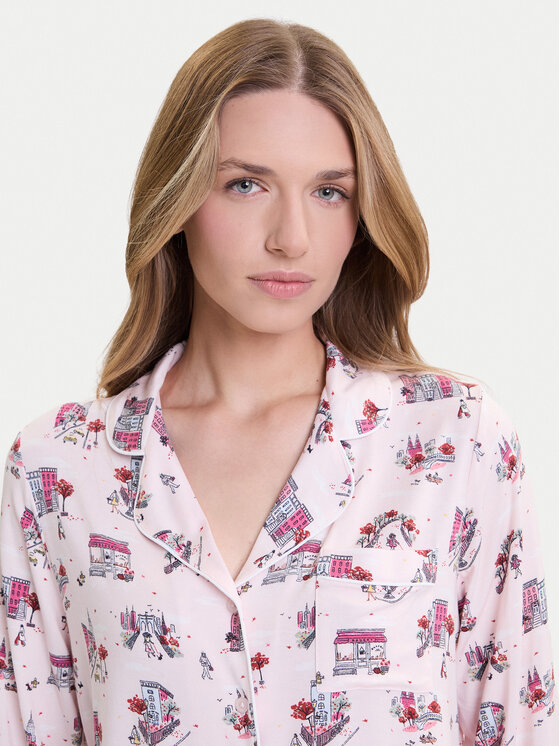 Kate Spade Kate Spade Піжама KSI82756 Рожевий Relaxed Fit
